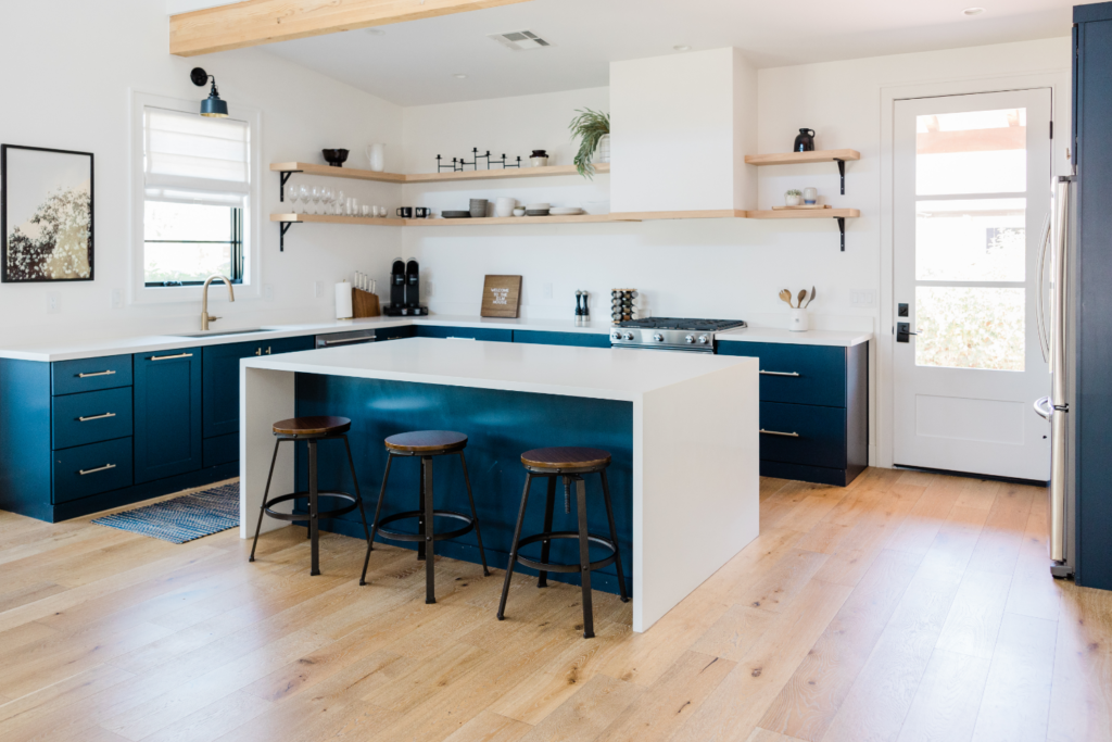 Open concept kitchen remodel